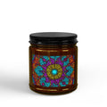 Soy Candle - Vibrant Kaleidoscope Scented Jar (4oz & 9oz)