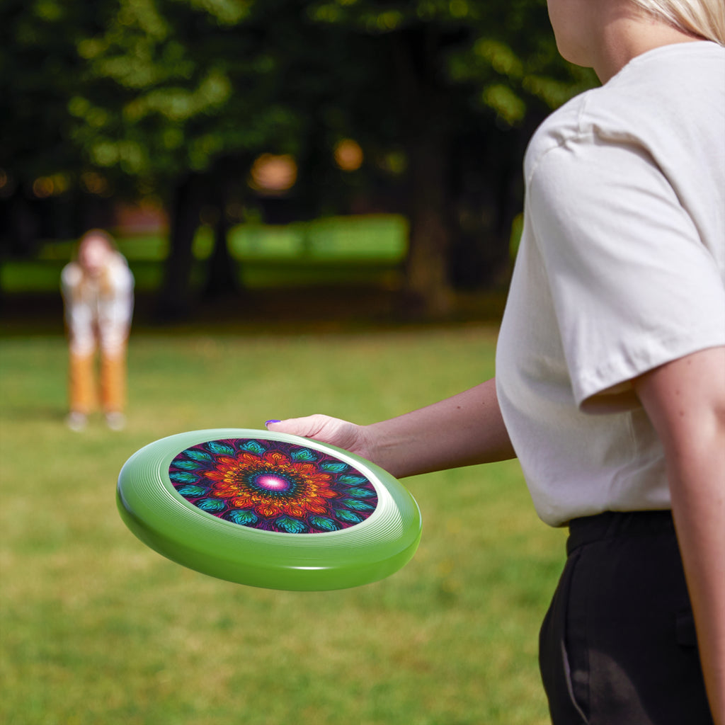 Frisbee — Vibrant Mandala Flying Disc (Colorful Boho Outdoor Toy)