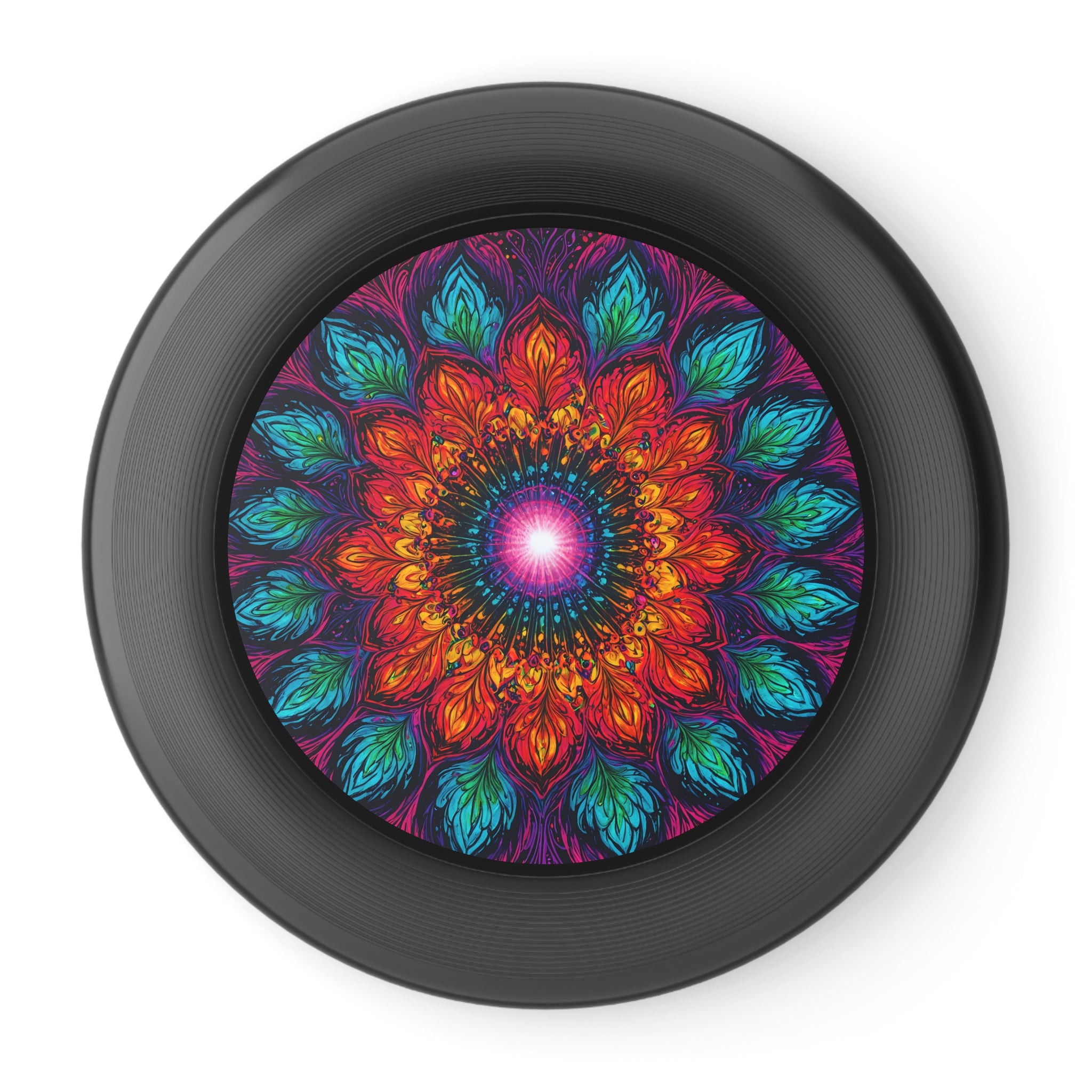 Frisbee — Vibrant Mandala Flying Disc (Colorful Boho Outdoor Toy)
