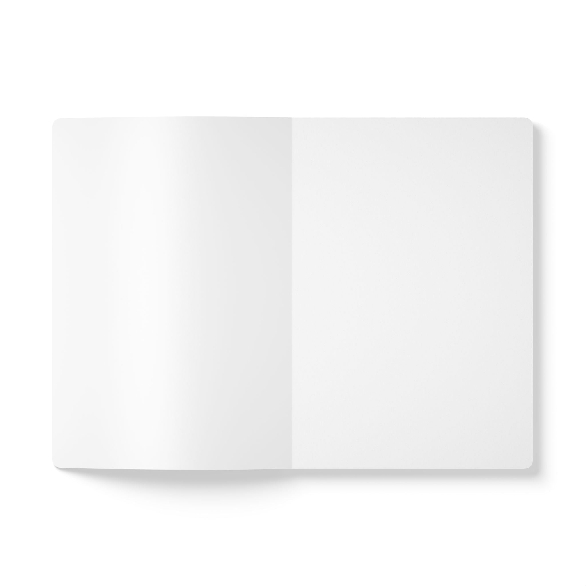 Goth Beauty Softcover Journal — Tattooed Dark Glam Portrait Notebook