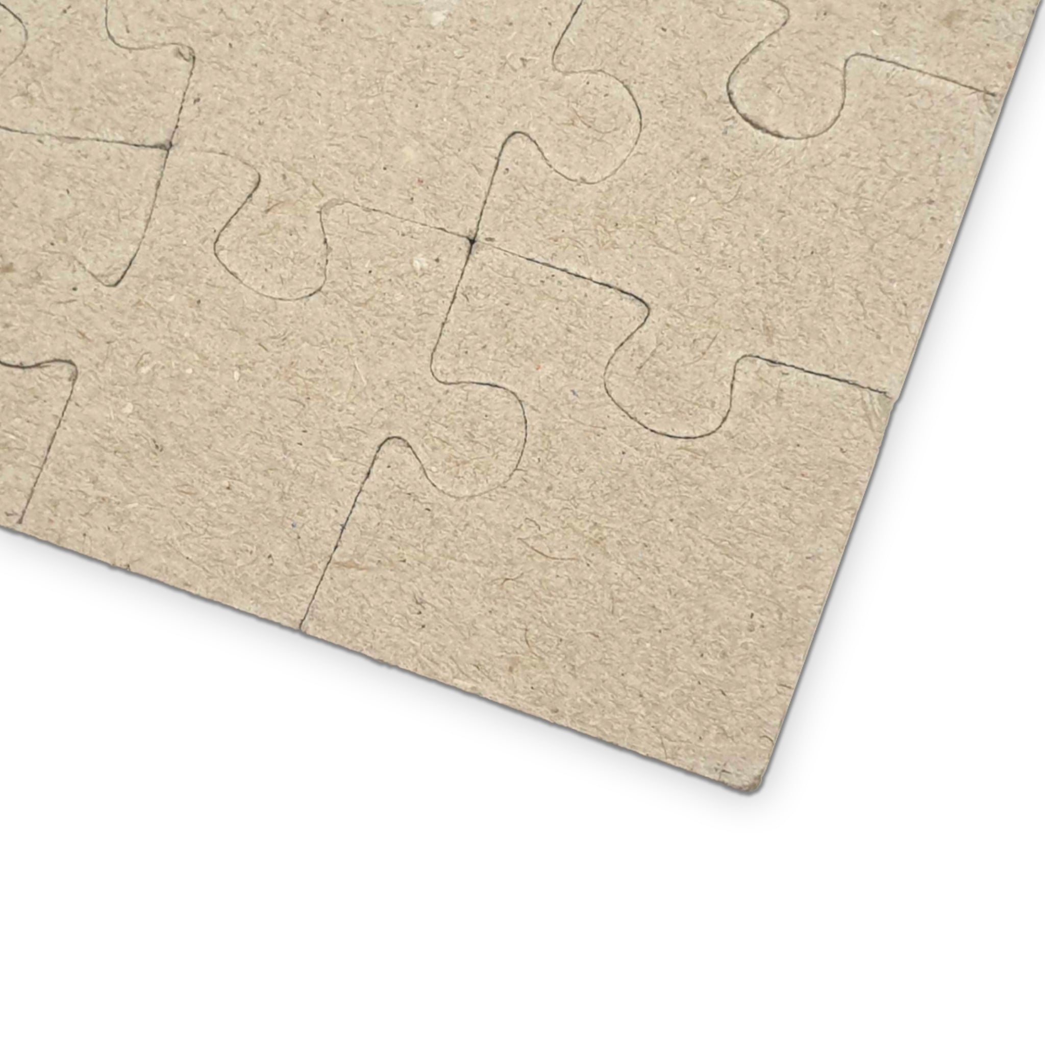 Puzzle portrait néon éclatant — Tête éclat de couleur Puzzle d'art de 110 à 1014 pièces