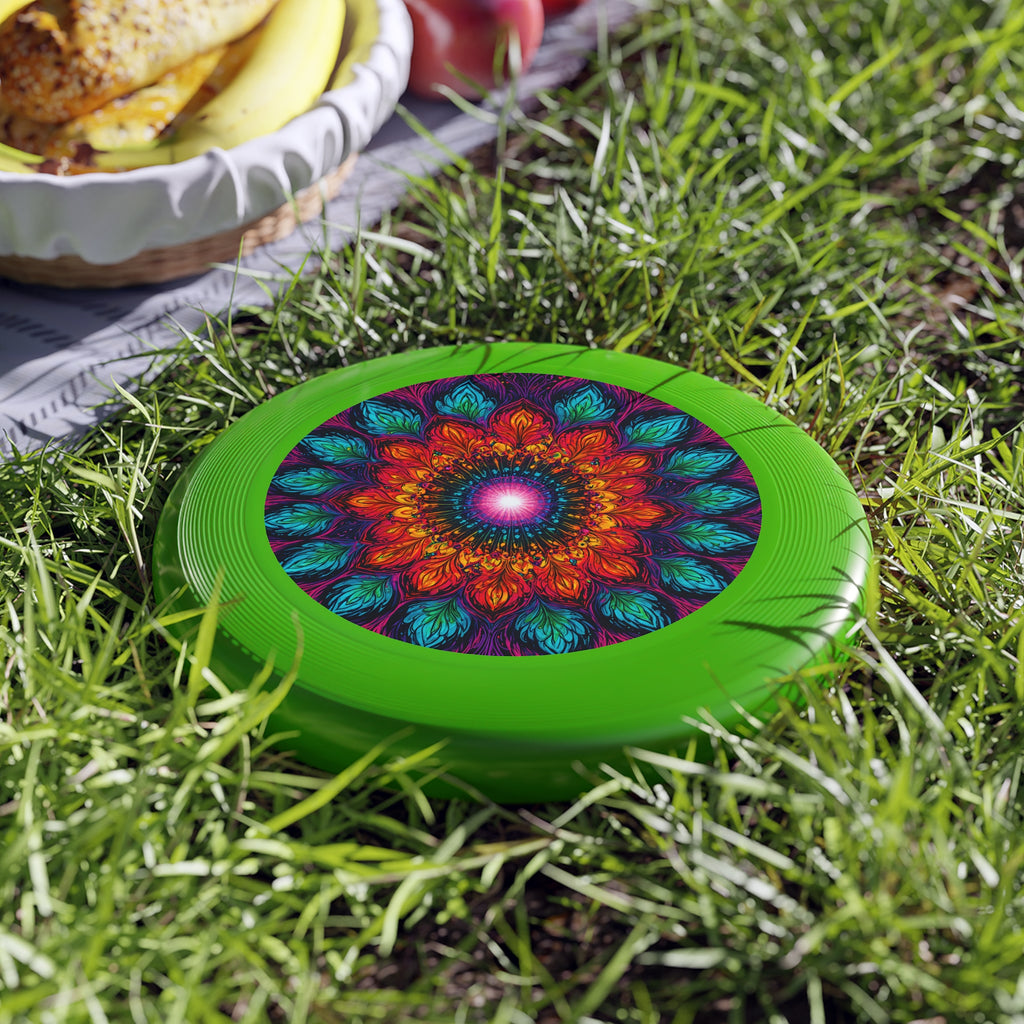 Frisbee — Vibrant Mandala Flying Disc (Colorful Boho Outdoor Toy)