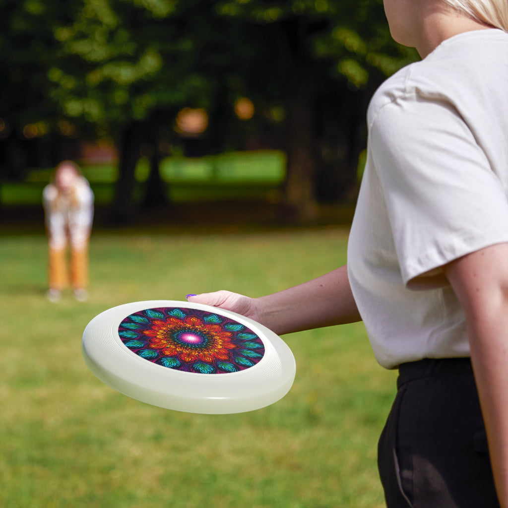 Frisbee — Vibrant Mandala Flying Disc (Colorful Boho Outdoor Toy)