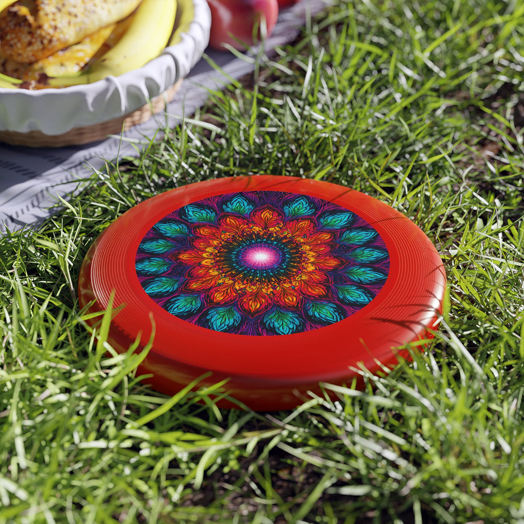 Frisbee — Vibrant Mandala Flying Disc (Colorful Boho Outdoor Toy)