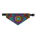Pet Bandana — Colorful Mandala Stained Glass Collar Bandana for Dogs & Cats